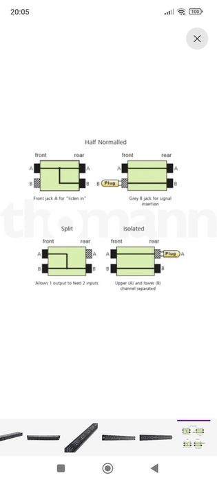 Patchbay Neutrik (3 unidades)