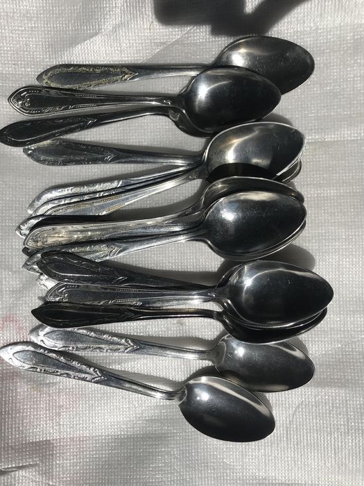 Столові прибори: ложки, виделки з нержавки, виробництва СРСР