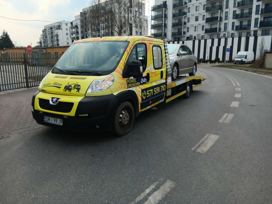 Pomoc Drogowa Toruń Łysomice 24H Laweta Autostrada A1 Lubicz