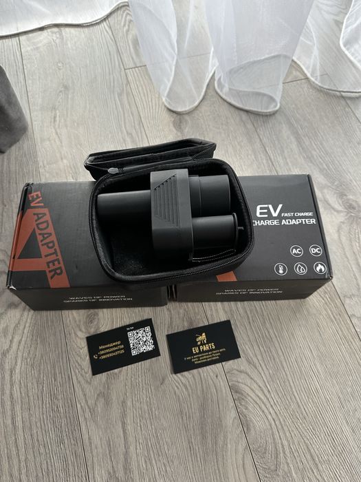 Переходник перехідник адаптер CCS2 +Type 2 to Tesla Combo 250KW ТОП!