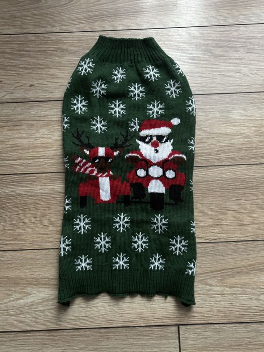 Sweterek świąteczny dla psa maltańczyk york ubranko święta dla pieska