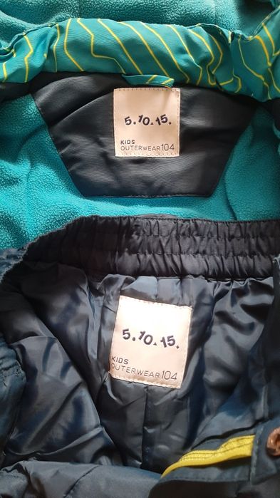 Zestaw narciarski 104, chłopiec,  5 10 15