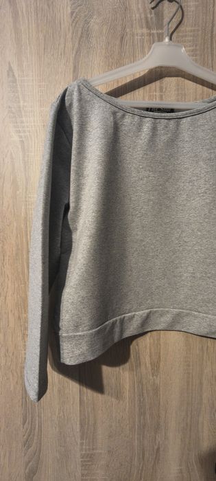 Krótka bluza szara  rozmiar S