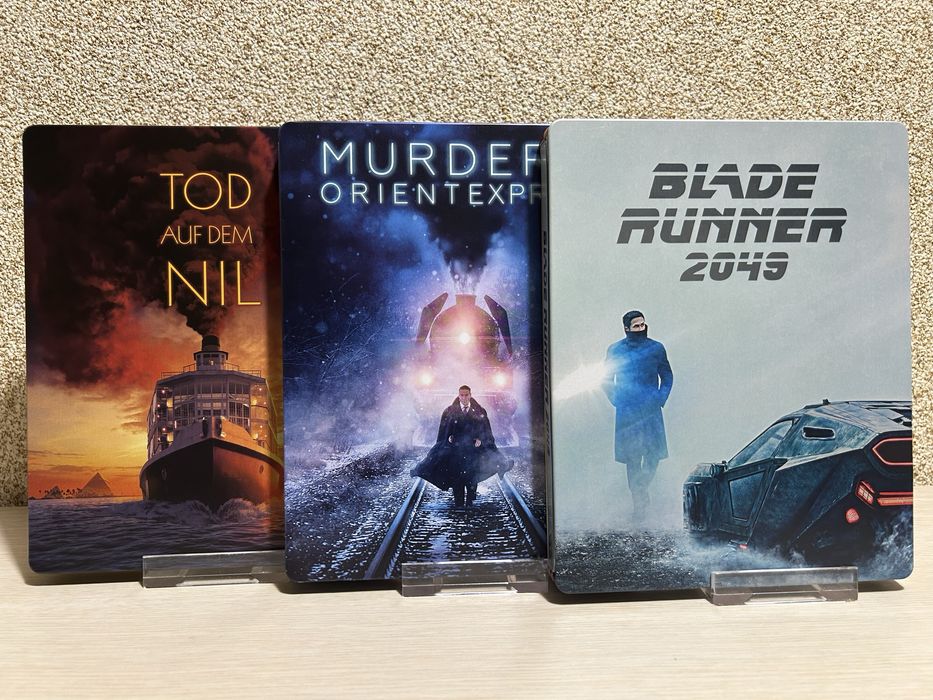 Steelbook Blu-ray Blade Runner 2049/ Робокоп/Кинг Конг/Из машины/Люси