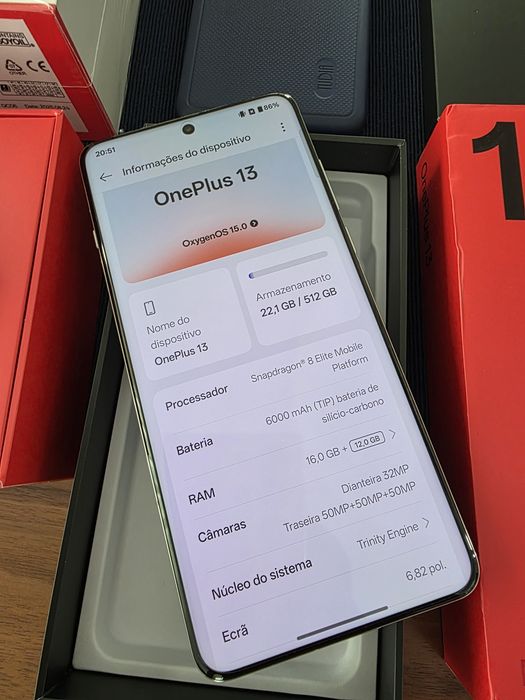 Oneplus 13 5G 512GB, 256GB NOVO. Troca/retoma. Fatura, garantia. Oferta Capas