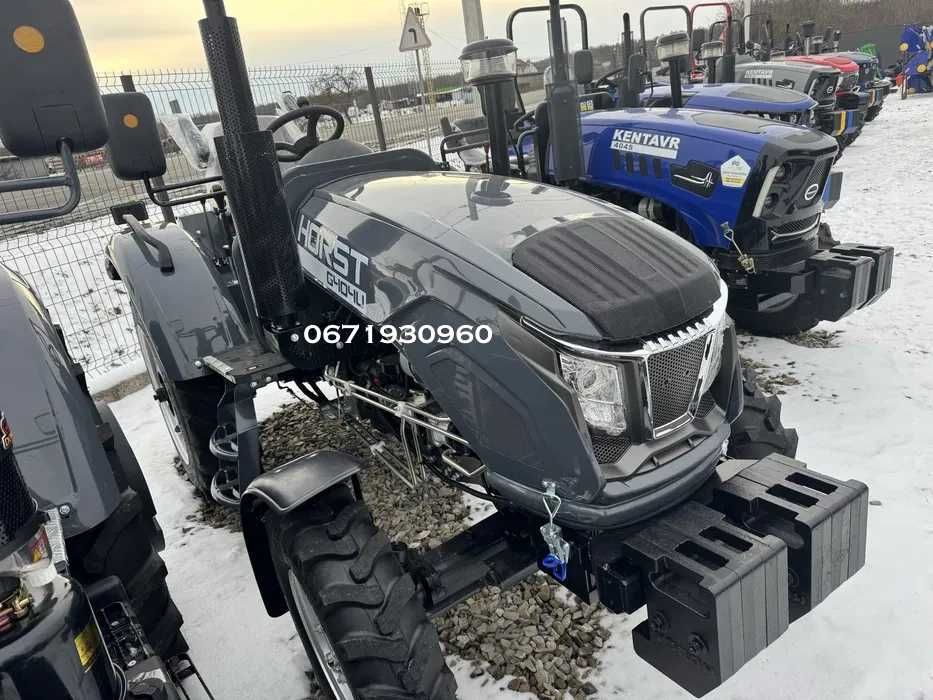 Мінітрактор Horst G-404 U Примусова гідравлика Рівна підлога Доставка!
