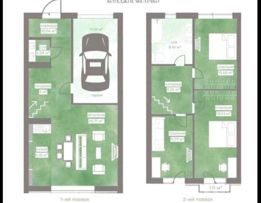 Продаж дуплексу 130м2 у Крихівцях_VD