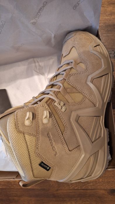 NOWE LOWA Zephyr MK2 GTX MID – Gore-Tex, Coyote (Rozm. 42)