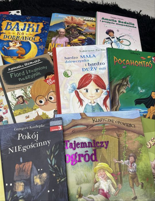 Zestaw 22 książek/książeczek dla dzieci