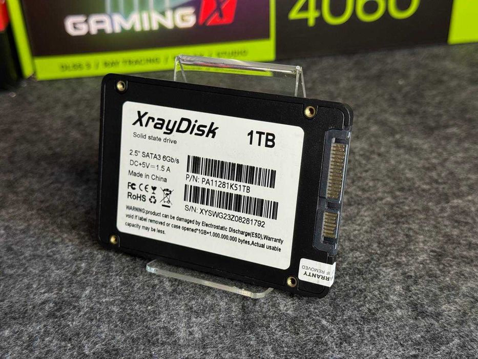 XrayDisk 1TB 2.5" SATA III SSD | Новий / МАГАЗИН | Гарантія 90 днів
