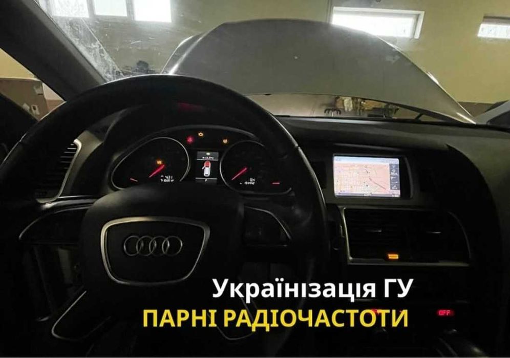 Прошивка, діагностика, адаптація, навігація, русифікація, українізація