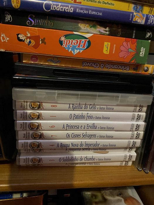 Dvds de filmes infantil muitos