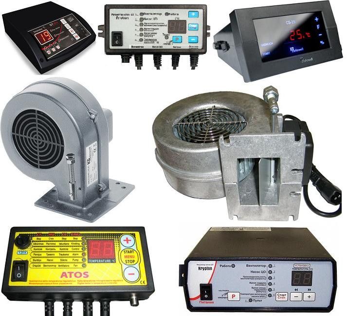 Автоматика твердотопливного котла Польша "Супер Цена"