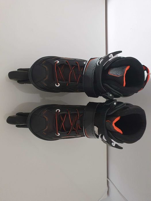 Rolki Oxelo fitness FIT3 regulowane (32-35) + Kask Crivit