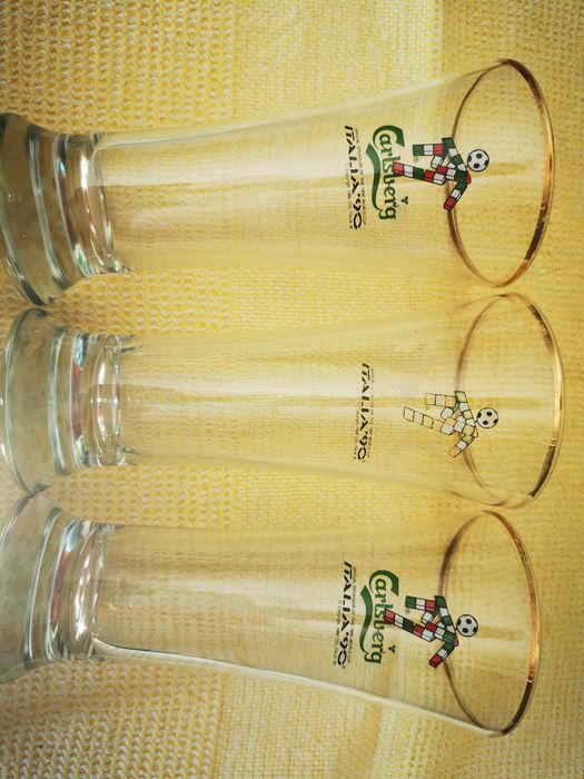 Copos colecção Carlsberg Coca-Cola Macdonald