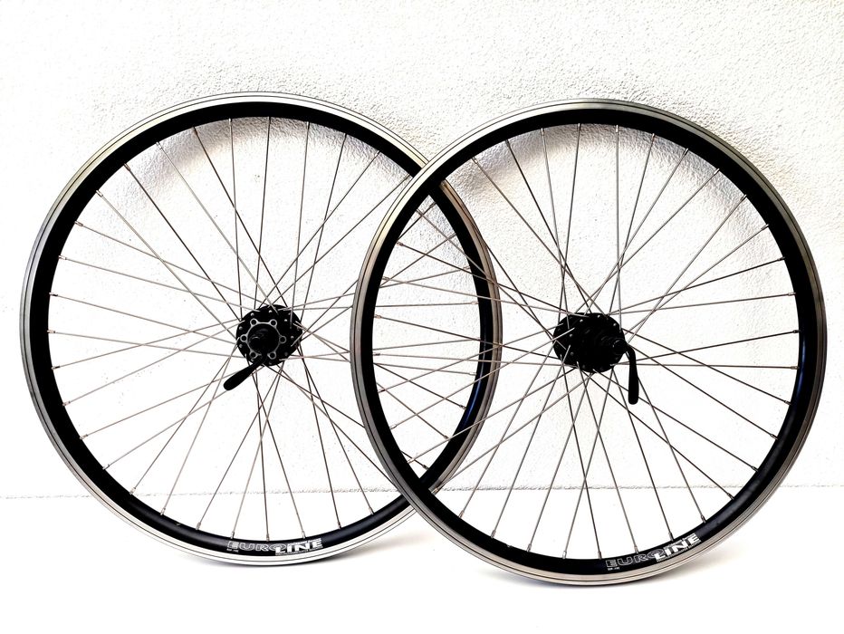 NOWE Koła Stożkowe Shimano DEORE DISC EuroLINE Sapim MTB 26'' P+T