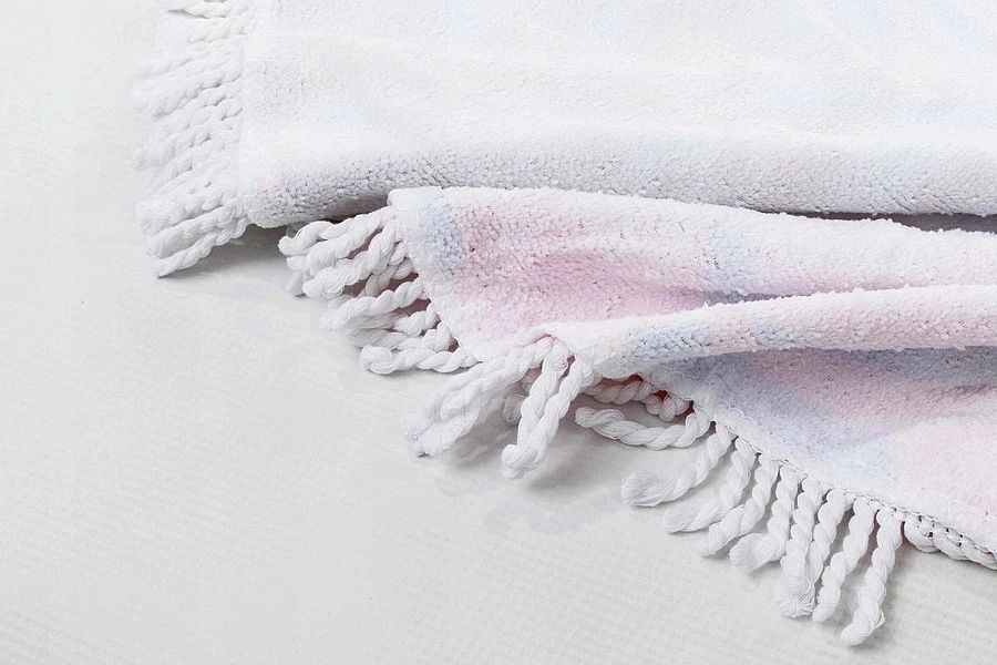 Ręcznik Koc Plażowy 150 cm Okrągły Mikrofibra BOHO