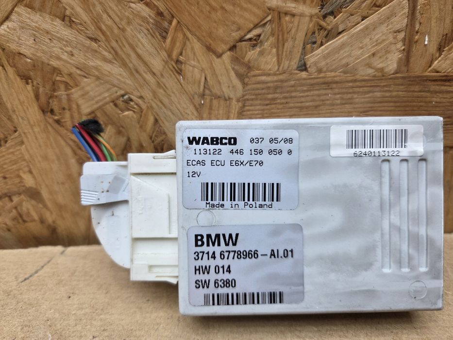 Moduł sterownik zawieszenie nivo BMW X5 e70 X6 e71 wabko