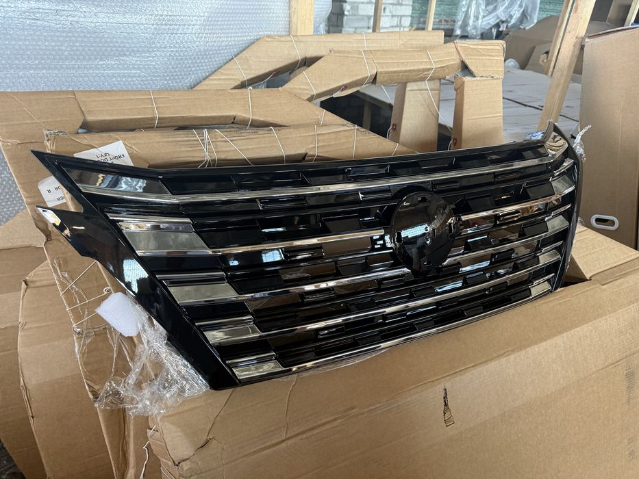 ‼️NEW решітка t33 nissan ROGUE T33 решітка анті хром чорна т33 2024 2025 2025