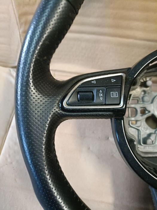 Audi A6 C7 a4 a5 kierownica sline manual bez łopatek
