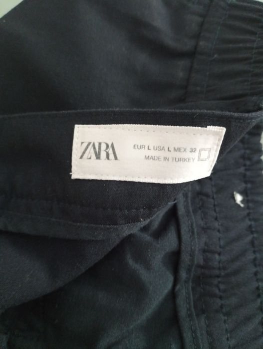 Calças de Homem de verão	Zara	Azul muito escuro/preto	- Como novas