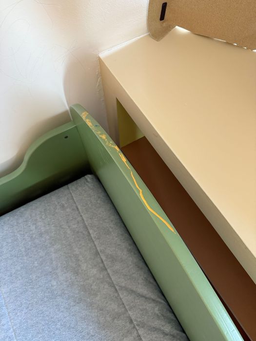 Cama de Madeira Maciça para Criança (Extensível até 200 cm)