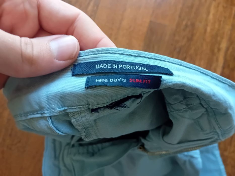 Calças de sarja Mike Davis- homem