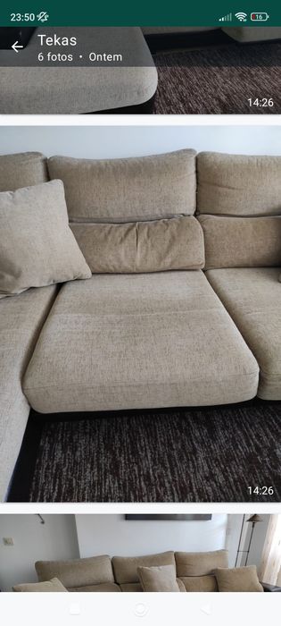 Sofá super confortável