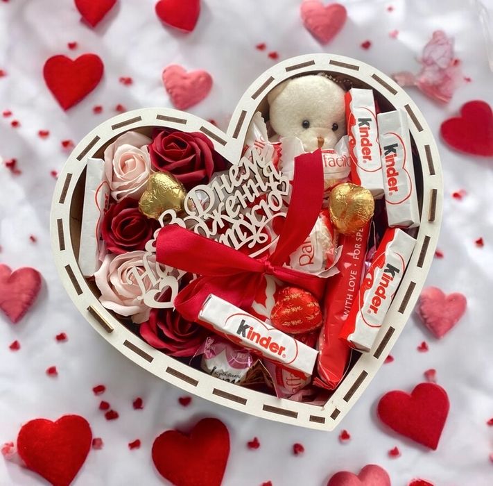 Бокс подарунок на день народження, подарунок дівчині, подрузі, сестрі