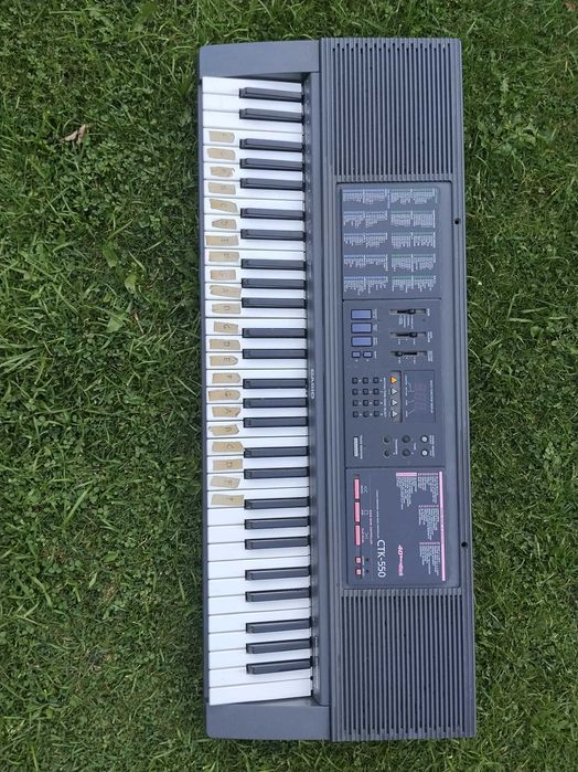 CASIO CTK-550 Keyboard . Klawisze , organy