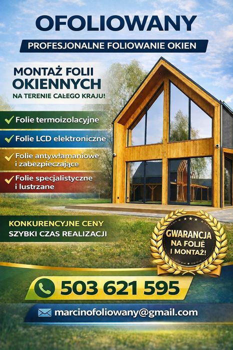 Folia lustrzana/termoizolacyjna