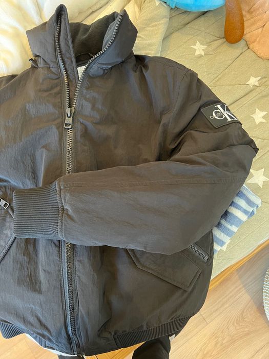 Casaco Calvin Klein Jeans Bomber Preto — XS (Unissexo)