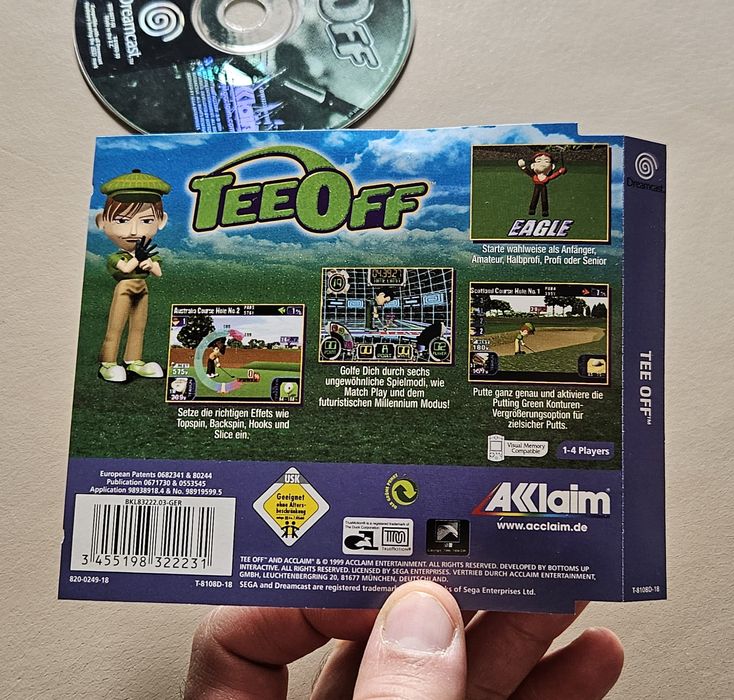 Tee off Dreamcast