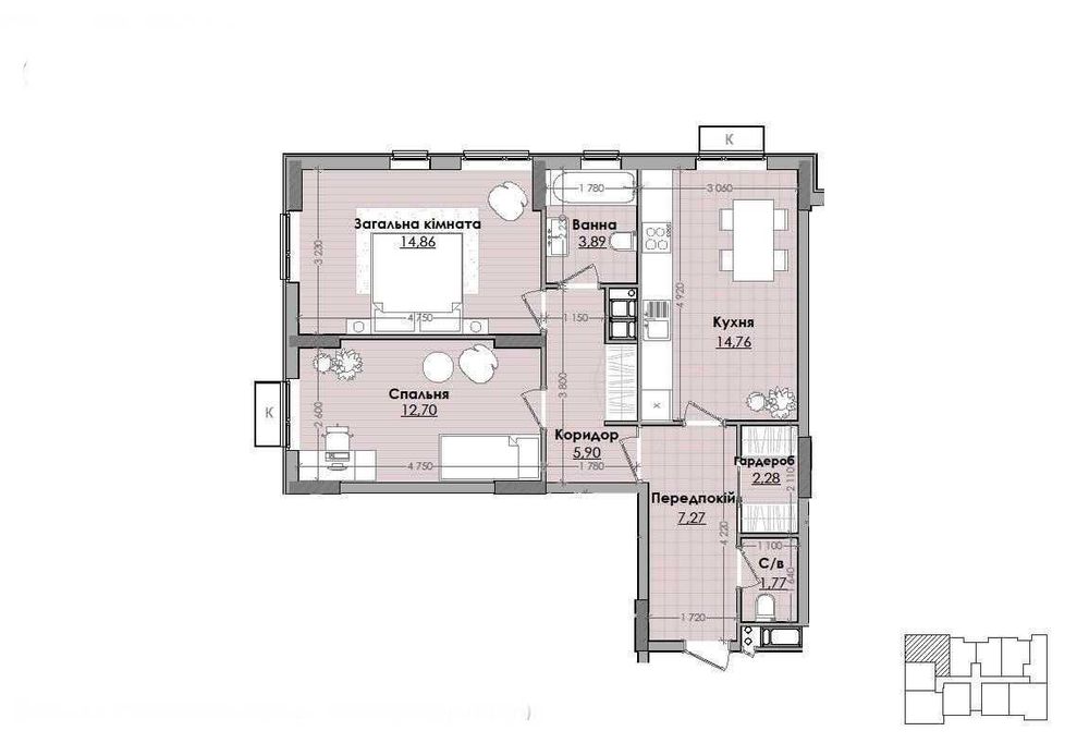 Продаж квартири в новобудові