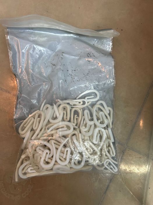 Lote de material para cortinados