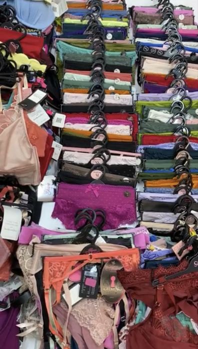 Hunkemoller 24.25€/кг, жіноча білизна, сток оптом