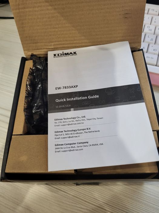 Беспроводной адаптер Edimax и Кулер DeepCool
