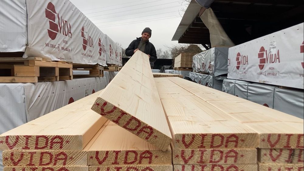 Drewno konstrukcyjne C24 , 45x245mm