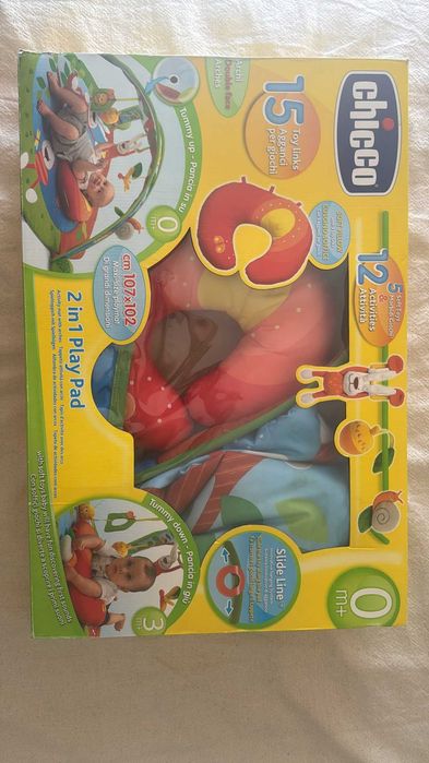 Tapete de Atividades Chicco 2 in 1 Play Pad – Como Novo