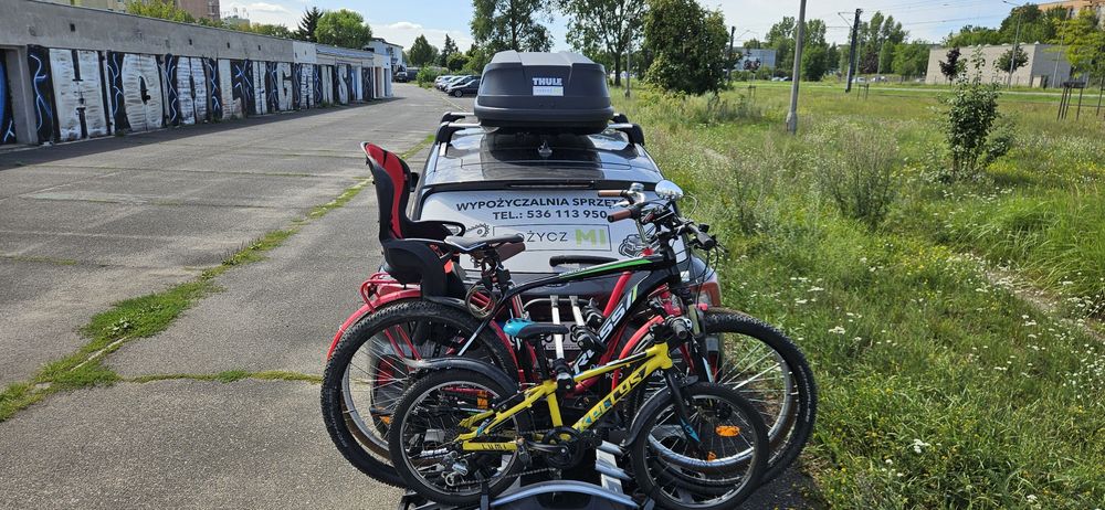 Wynajem boxów dachowych i platformy rowerowej Taurus Gdańsk | Wakacje, rowery i wyjazdy bez problemu