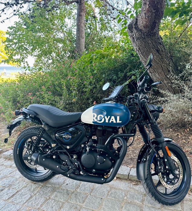 ROYAL ENFIELD Hunter 350-CC (Rebel Blue) 2024;  WARRANTY: August 2027.