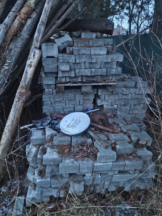 Kostka brukowa używana