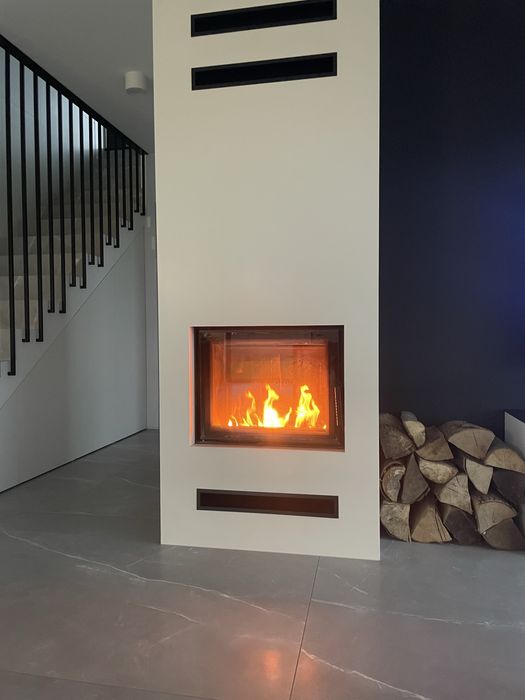 Sprzedaz kominkow, montaz, zabudowa surowa i spiekiem ! Kompleksowo