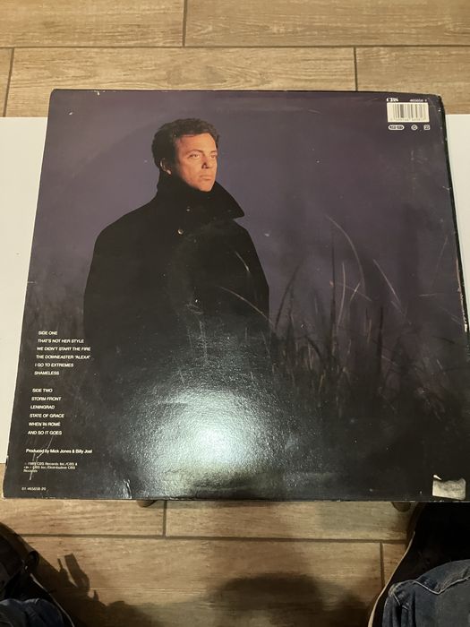 Vinil Billy Joel – Storm Front (LP Original de 1989 – Edição CBS)
