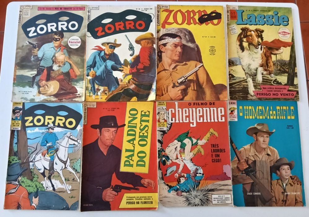 45 Albuns Western Maiores que A4, Bouncer, Durango, J. Cartland, Etc
