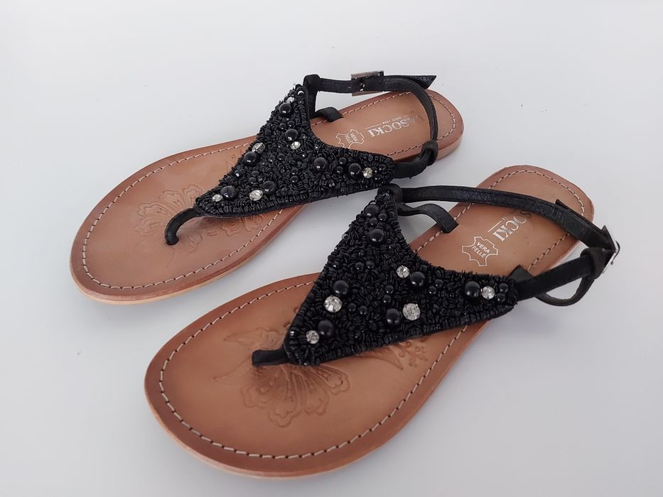 Buty sandały skórzane Lasocki w rozmiarze 38