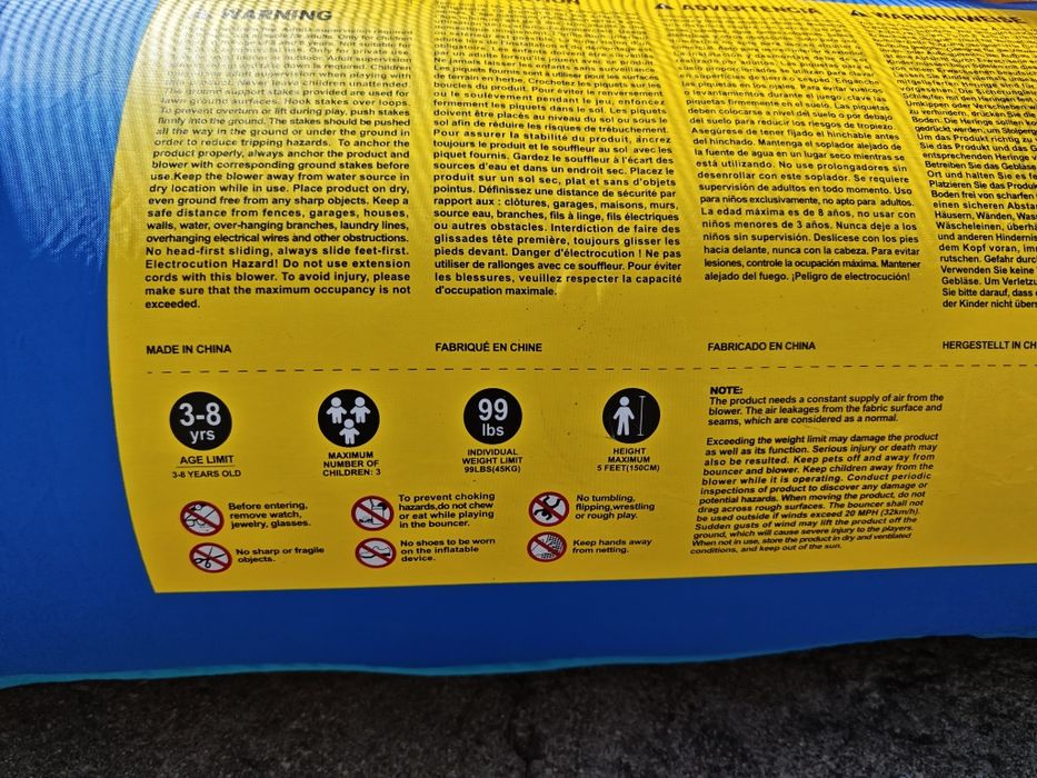 Insuflável para crianças / Festas de Aniversário, com piscina de bolas