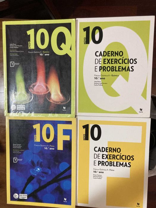 Livros Fisica e Quimica A - 10º Ano