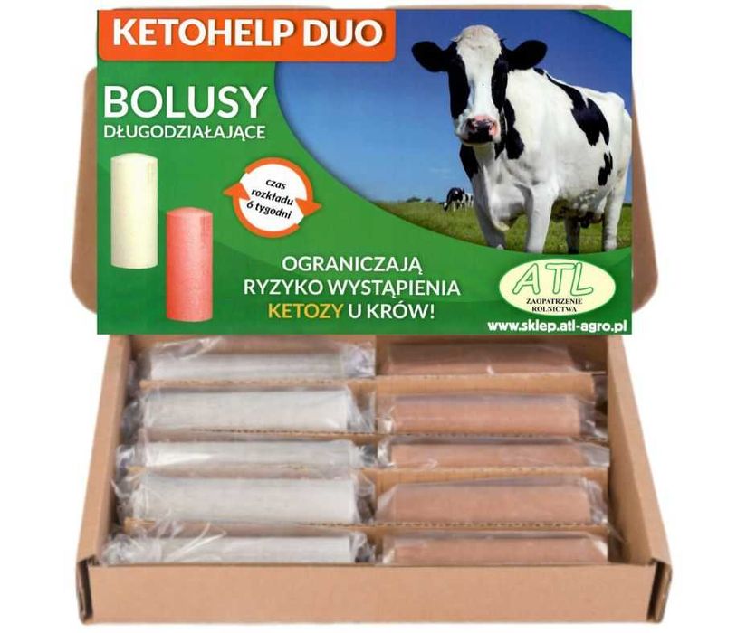 Bolusy przeciw Ketozie KETOHELP DUO SLOW 6 tygodni