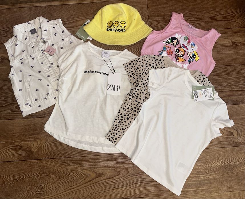 Футболка Zara  HM топ жилетка